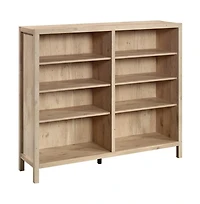 Sauder Pacific View Bookcase, Prime Oak finish