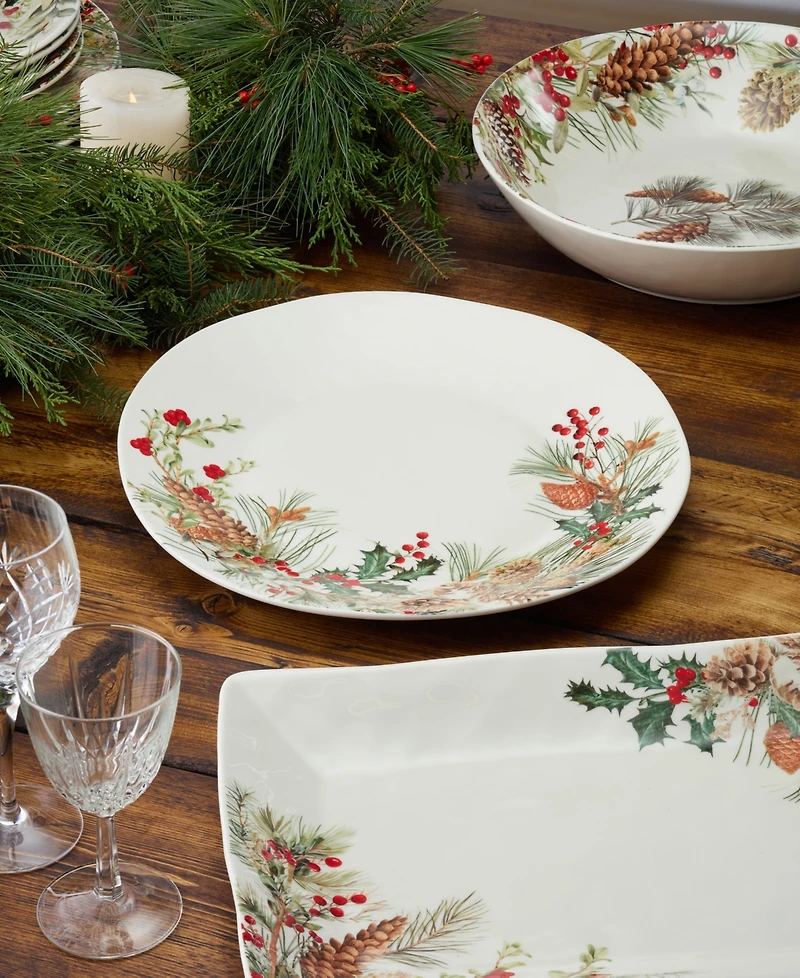 Certified International Woodland 13" Round Platter