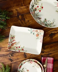 Certified International Woodland 14" Rectangular Platter