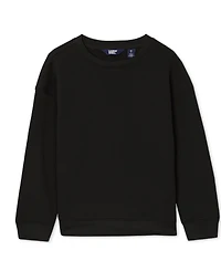 Lands' End Kids Relaxed Fit Fleece Crewneck Sweatshirt