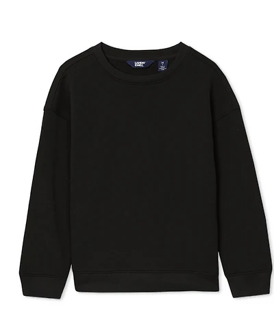 Lands' End Kids Husky Relaxed Fit Fleece Crewneck Sweatshirt