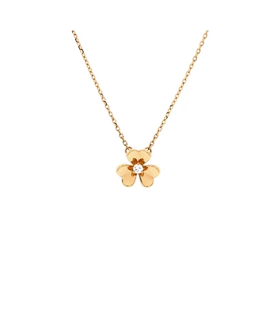 Pre-Owned Van Cleef and Arpels Frivole Pendant Necklace