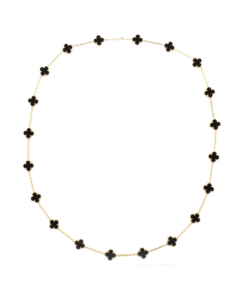 Pre-Owned Van Cleef and Arpels Vintage Alhambra 20 Motifs Necklace
