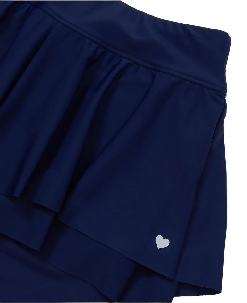 Lands' End Big Girls Plus Active Flutter Short