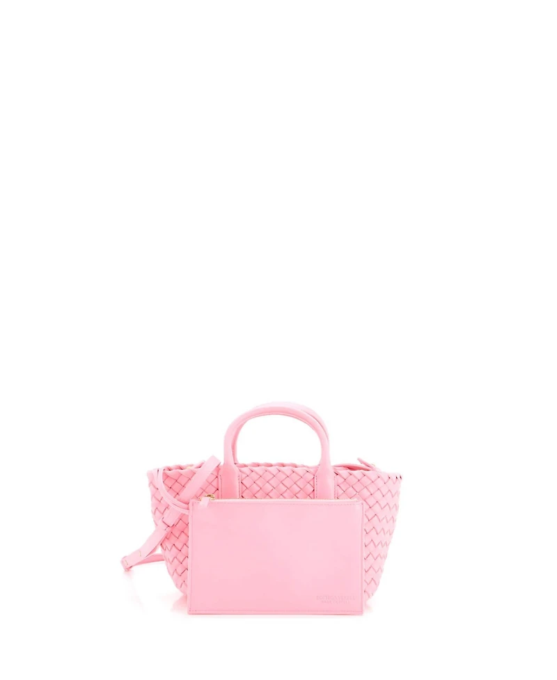 Pre-Owned Bottega Veneta Mini Cabat Tote Intrecciato Nappa