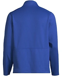 Lands' End Women's School Uniform Unisex Grid Tech Snapneck Pullover Shirt