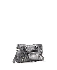 Pre-Owned Balenciaga Small City Classic Studs Bag Embossed Leather