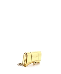 Pre-Owned Balenciaga Hourglass Chain Wallet Leather