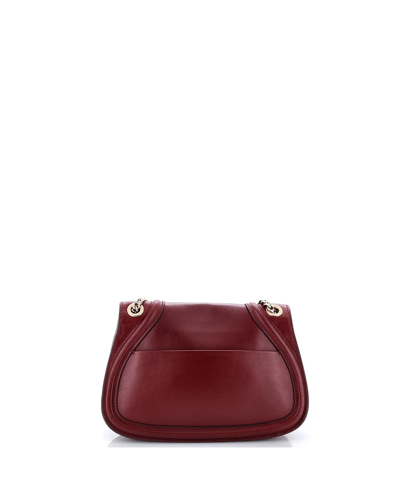 Pre-Owned Gucci Small Blondie Nm Chain Crossbody Bag Leather