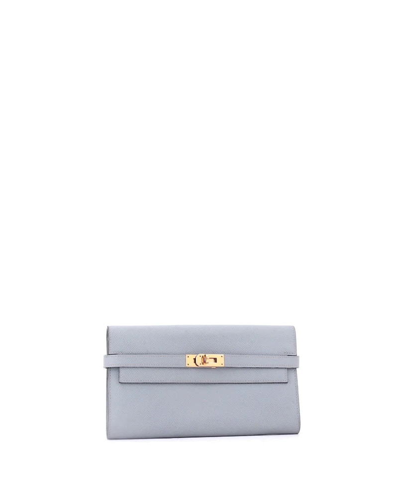 Pre-Owned HERMES Long Kelly Wallet Epsom