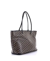 Pre-Owned Goyard Mm Artois Tote Coated Canvas