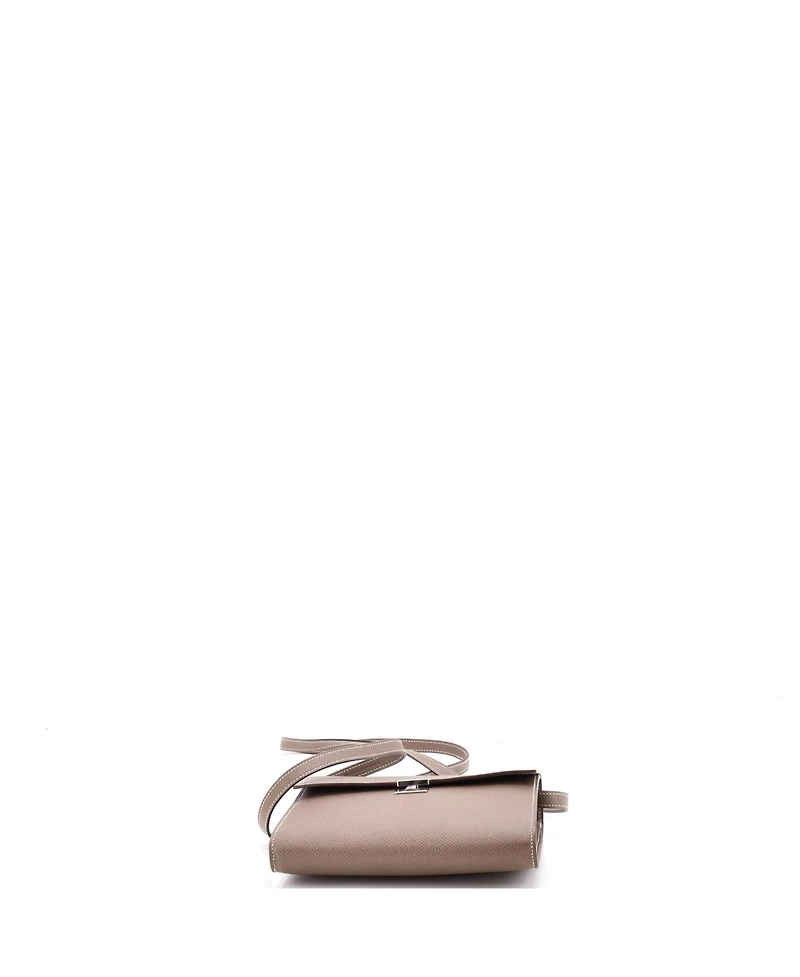 Pre-Owned Hermes 16 Clic Wallet on Strap Epsom