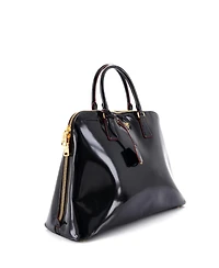 Pre-Owned Prada Large Promenade Bag Spazzolato Leather