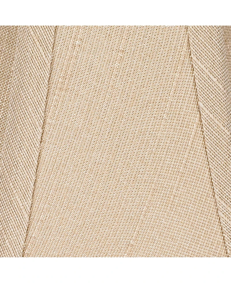 Imperial Shade Set of Bell Lamp Shades Evaline Taupe Brown Fabric Small 3" Top x " Bottom x 5" High Candelabra Clip-On Fitting