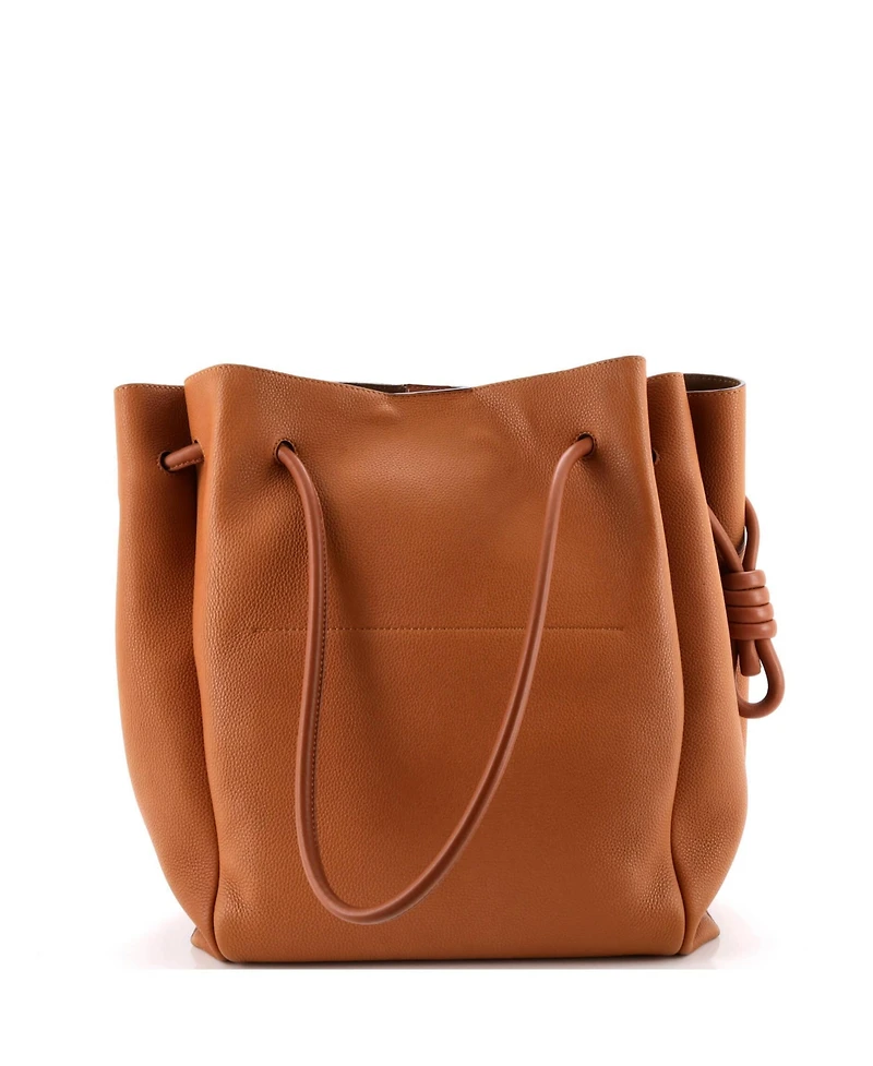 Pre-Owned Loewe Large Flamenco Knot Tote Leather
