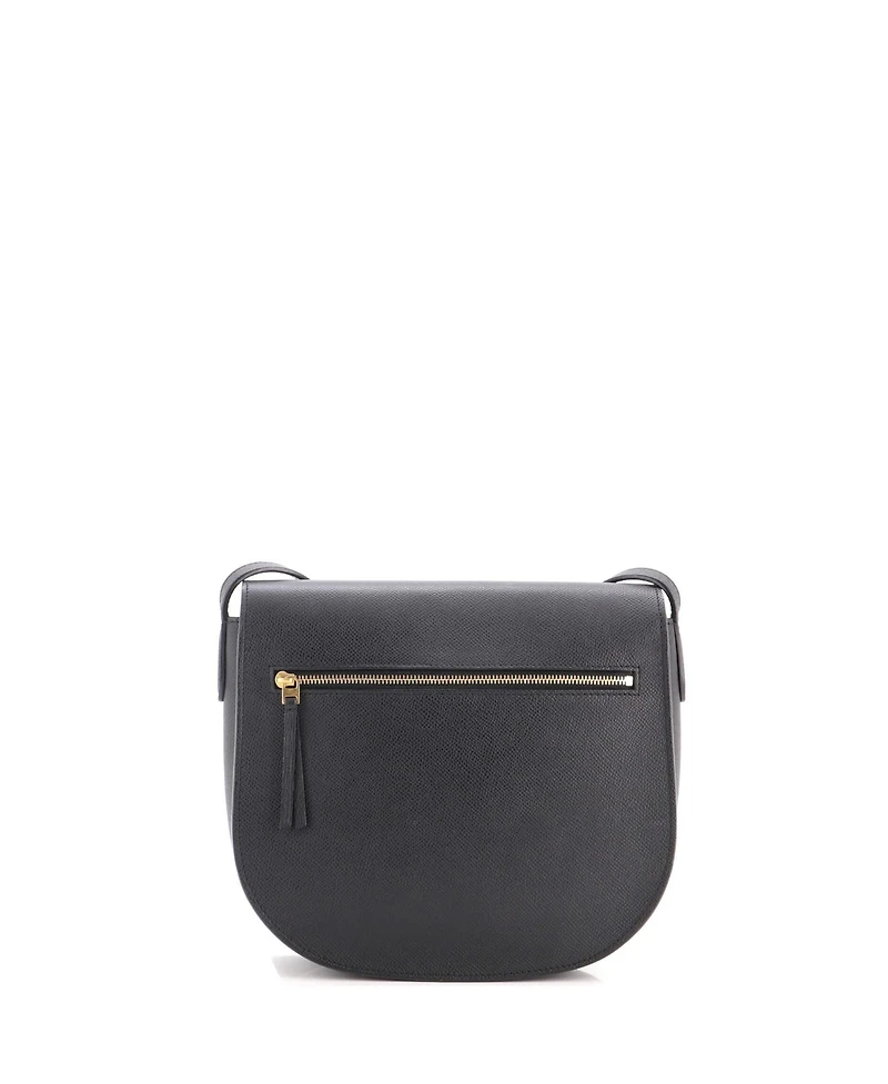Pre-Owned Celine Medium Trotteur Crossbody Bag Grainy Leather