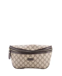 Pre-Owned Gucci Small Belt Bag Gg Coated Canvas with Leather