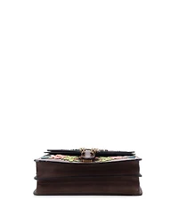 Pre-Owned Gucci Medium Web Dionysus Bag Embellished Leather