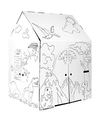 Easy Playhouse Dinosaur Colorable Playhouse, Ages 3+