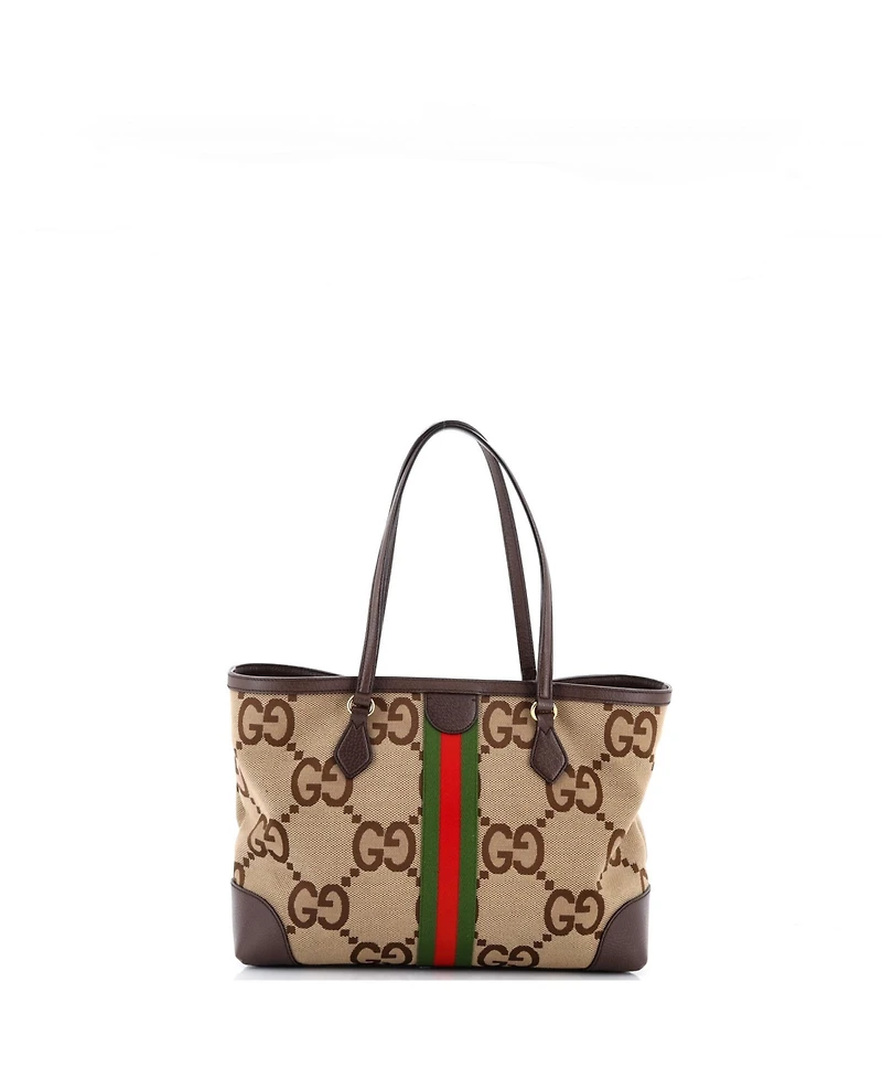 Pre-Owned Gucci Medium Ophidia Shopping Tote Jumbo Gg Canvas