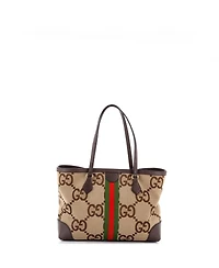 Pre-Owned Gucci Medium Ophidia Shopping Tote Jumbo Gg Canvas