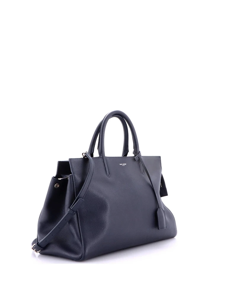 Pre-Owned Saint Laurent Medium Rive Gauche Cabas Leather