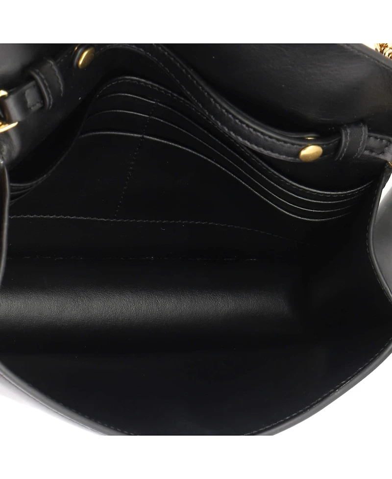 Pre-Owned Celine Margo Triomphe Wallet on Chain Leather