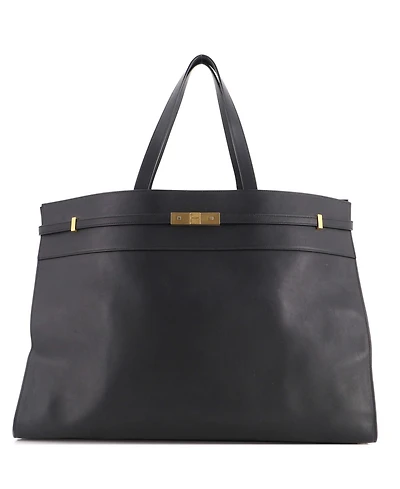 Pre-Owned Saint Laurent Large Manhattan Tote Leather