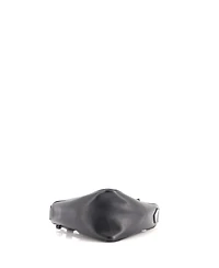Pre-Owned Prada Small Triangle Logo Zip Crossbody Bag Leather
