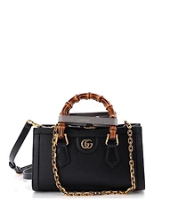 Pre-Owned Gucci Small Diana Nm Convertible Shoulder Bag Leather