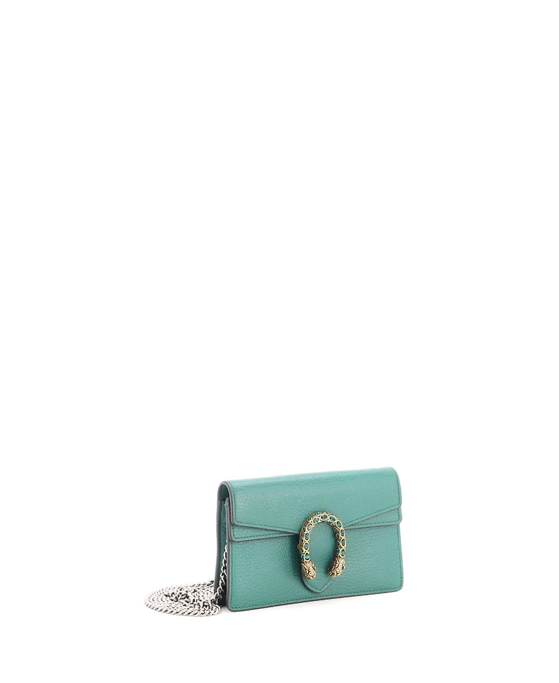 Pre-Owned Gucci Super Mini Dionysus Bag Leather