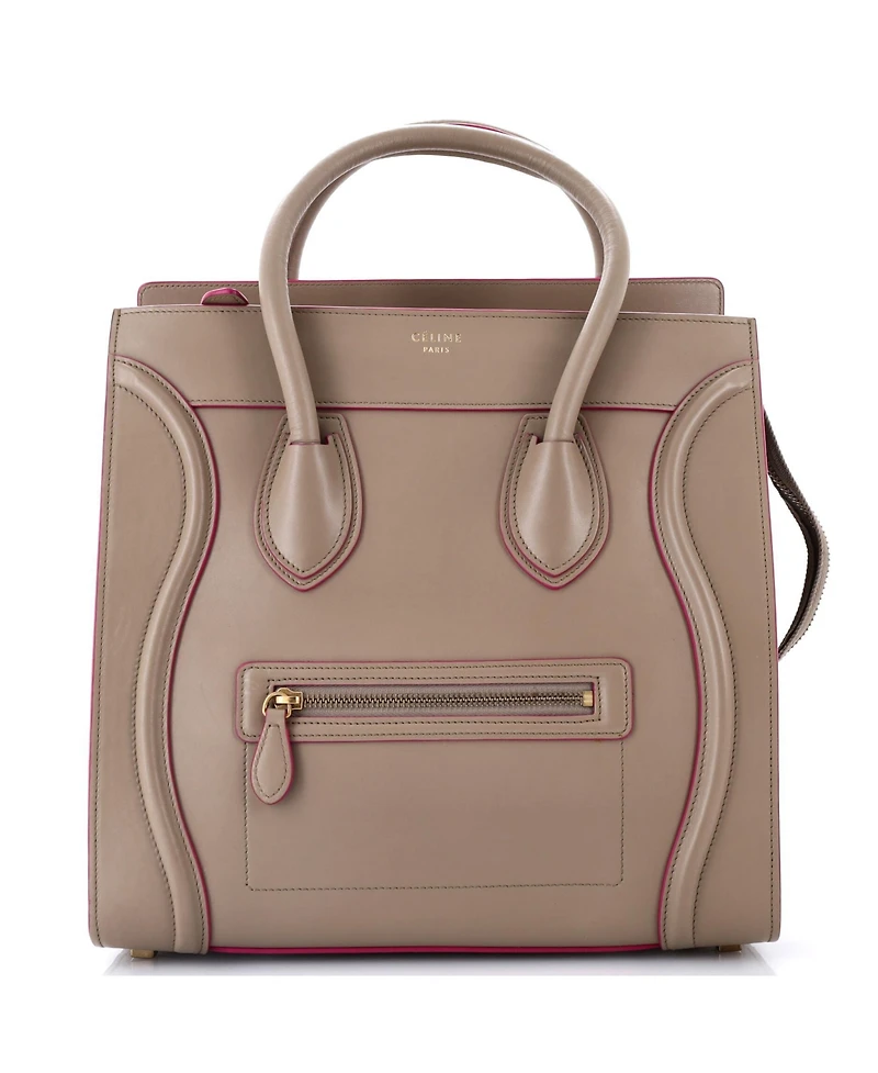 Pre-Owned Celine Mini Luggage Bag Smooth Leather