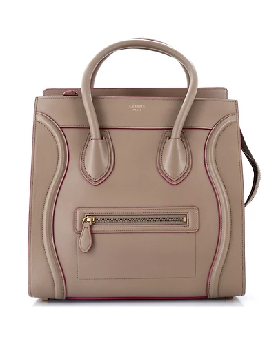Pre-Owned Celine Mini Luggage Bag Smooth Leather