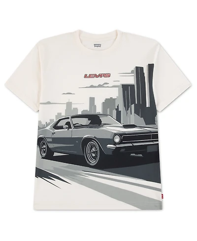 Levi's Boys' 8-20 Zooming By Graphic Short-Sleeve T-Shirt
