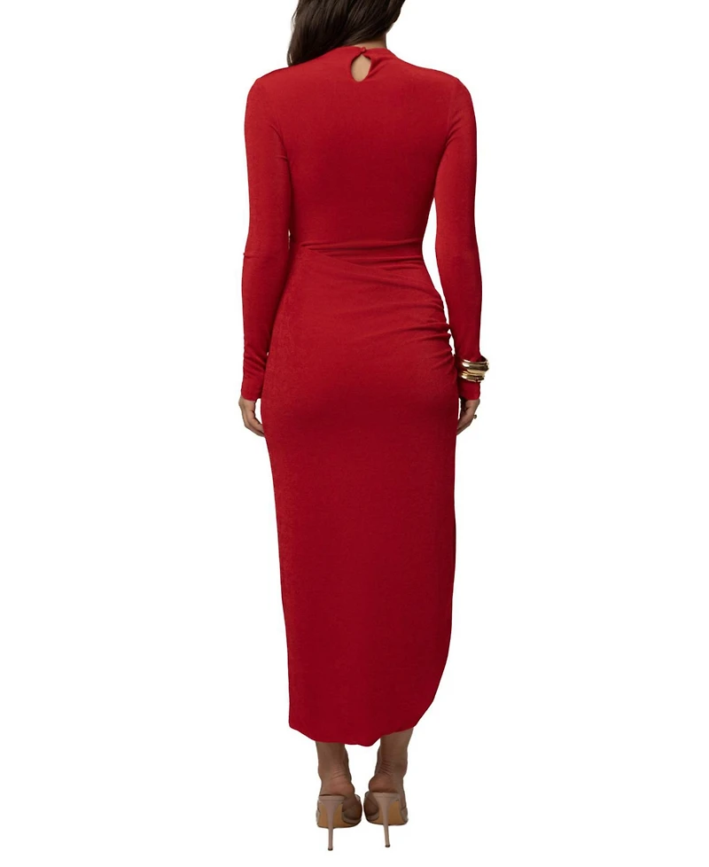 Jluxlabel Women's Last Light Slinky Midi Dress