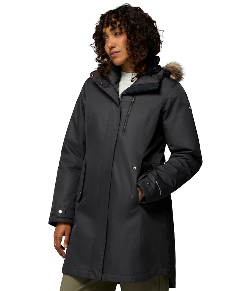 Columbia Women's Suttle Mountain Inte 3-in-1 Hooded Sherpa Jacket