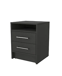 Fm Furniture Eastover Nightstand 2.0 in melamine with two drawers