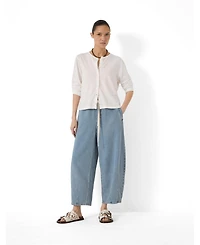 Hush Women's Mikaela Long-Sleeve Crew Neck Cardigan