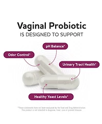Mav Nutrition Vaginal Probiotics with Prebiotics and Cranberry Extract, 50 Billion Cfu, 30 Capsules