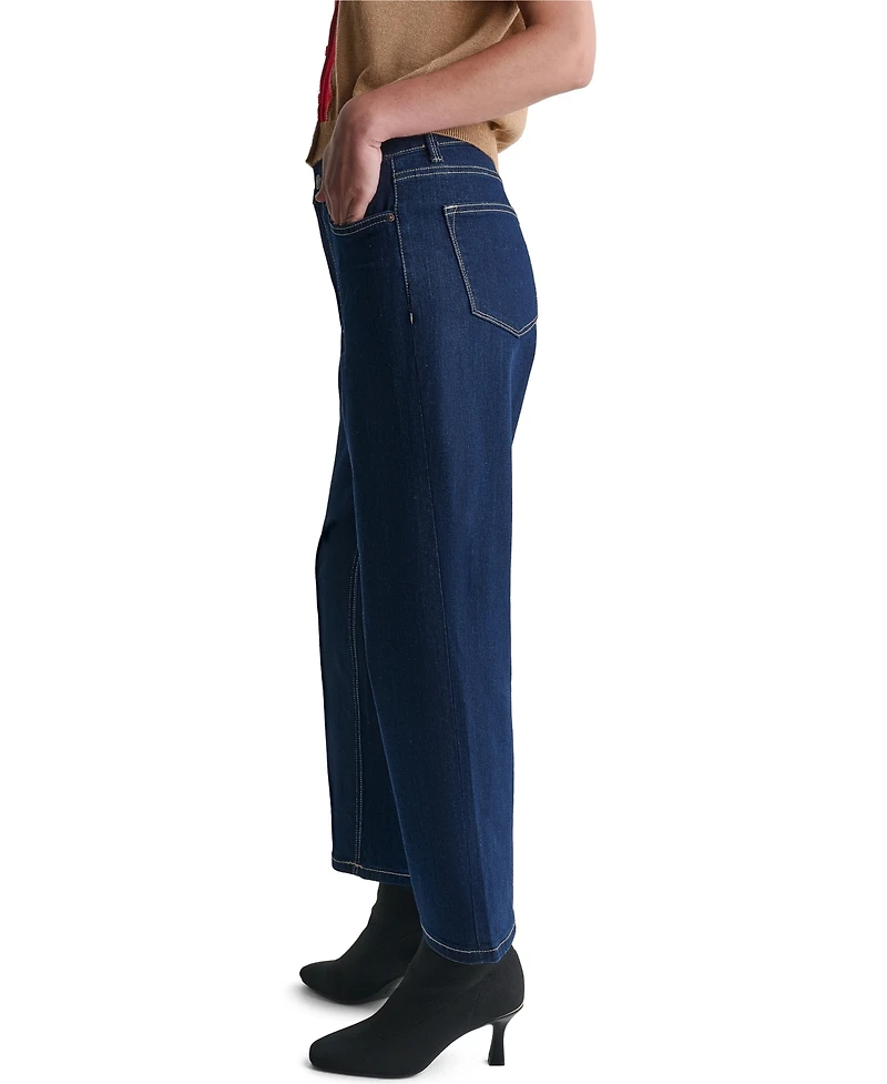 Bcbg Women's Mid-Rise Straight-Leg Jeans