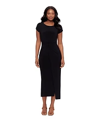 Body by Miraclesuit Women's Loki Shaping Scoop Neck Wrap Midi Dress