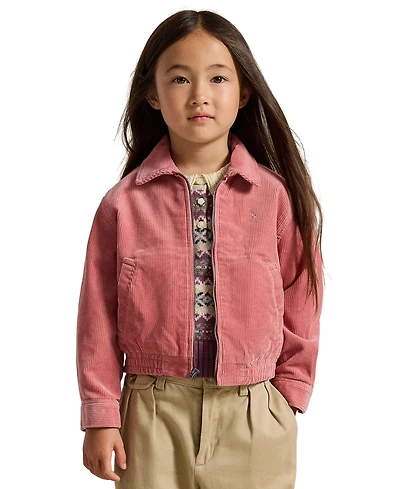 Polo Ralph Lauren Girls' 2T-6X Corduroy Long-Sleeve Jacket