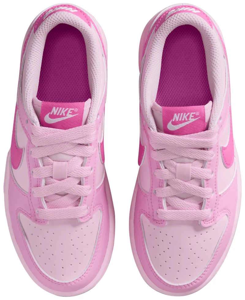 Nike Little Girls' Dunk Low Lifestyle Sneakers from Finish Line