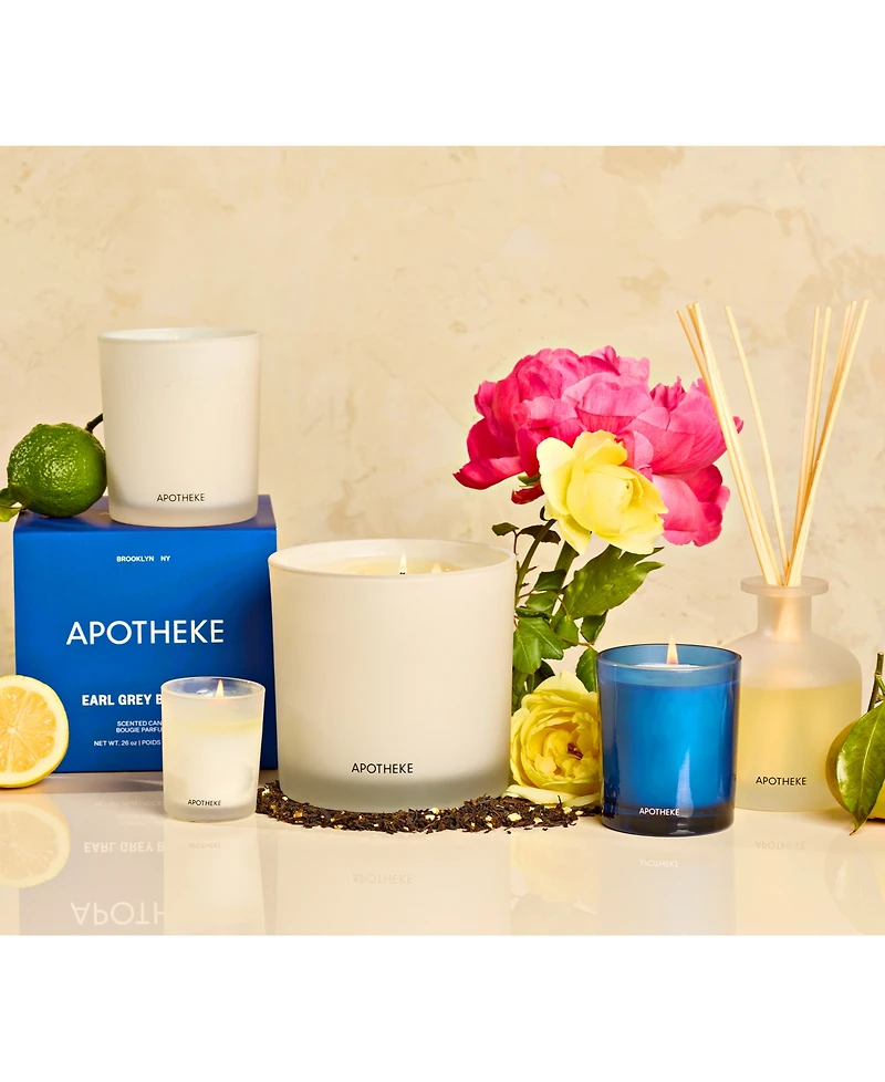 Apotheke Earl Grey Bitters 3-Wick Scented Candle, 0.26 oz.