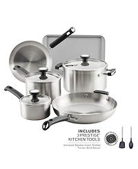 Farberware Stainless Steel 12-Piece Cookware Set
