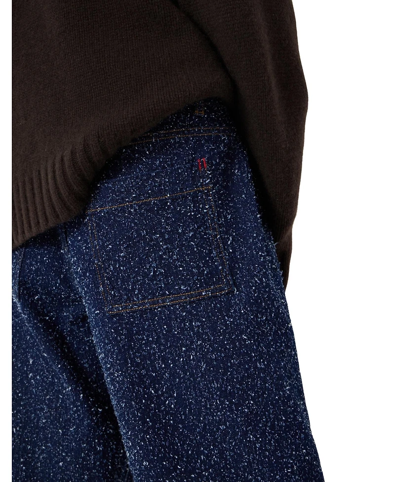 Hush Women's Saskia Textured Straight-Leg Jeans