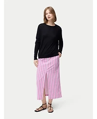 Gobi Cashmere Women's Silk Textured Sweater