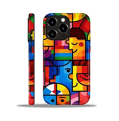 Lisen Colorful Souls Dual-Layer Phone Case for Apple iPhone 16 Pro Max