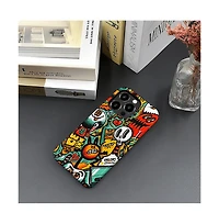 Lisen 2-Layer Phone Case with Anti-Slip Grip and Raised Camera Ring, Compatible with Apple iPhone 16 Pro Max