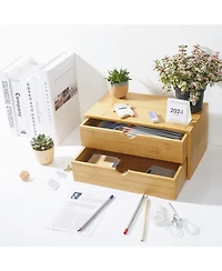 Danrong Drawer Countertop Storage Organizer Multipurpose Home Office Organization